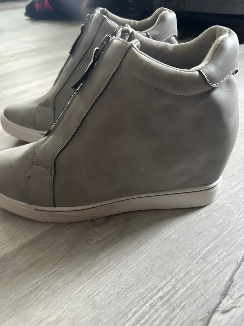 Maurices Fashionable Front-Zip Wedge Sneakers